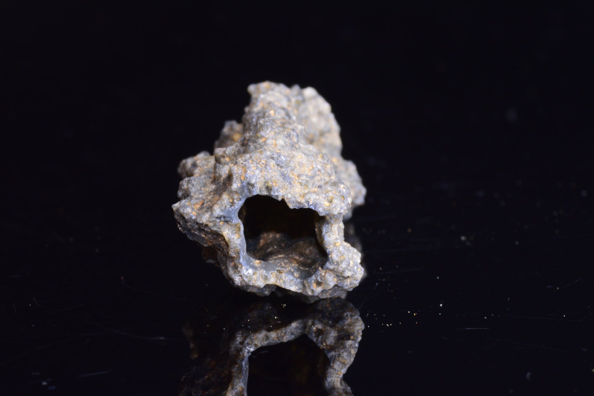 Lightning Fused Glass Fulgurite – Sahara Desert