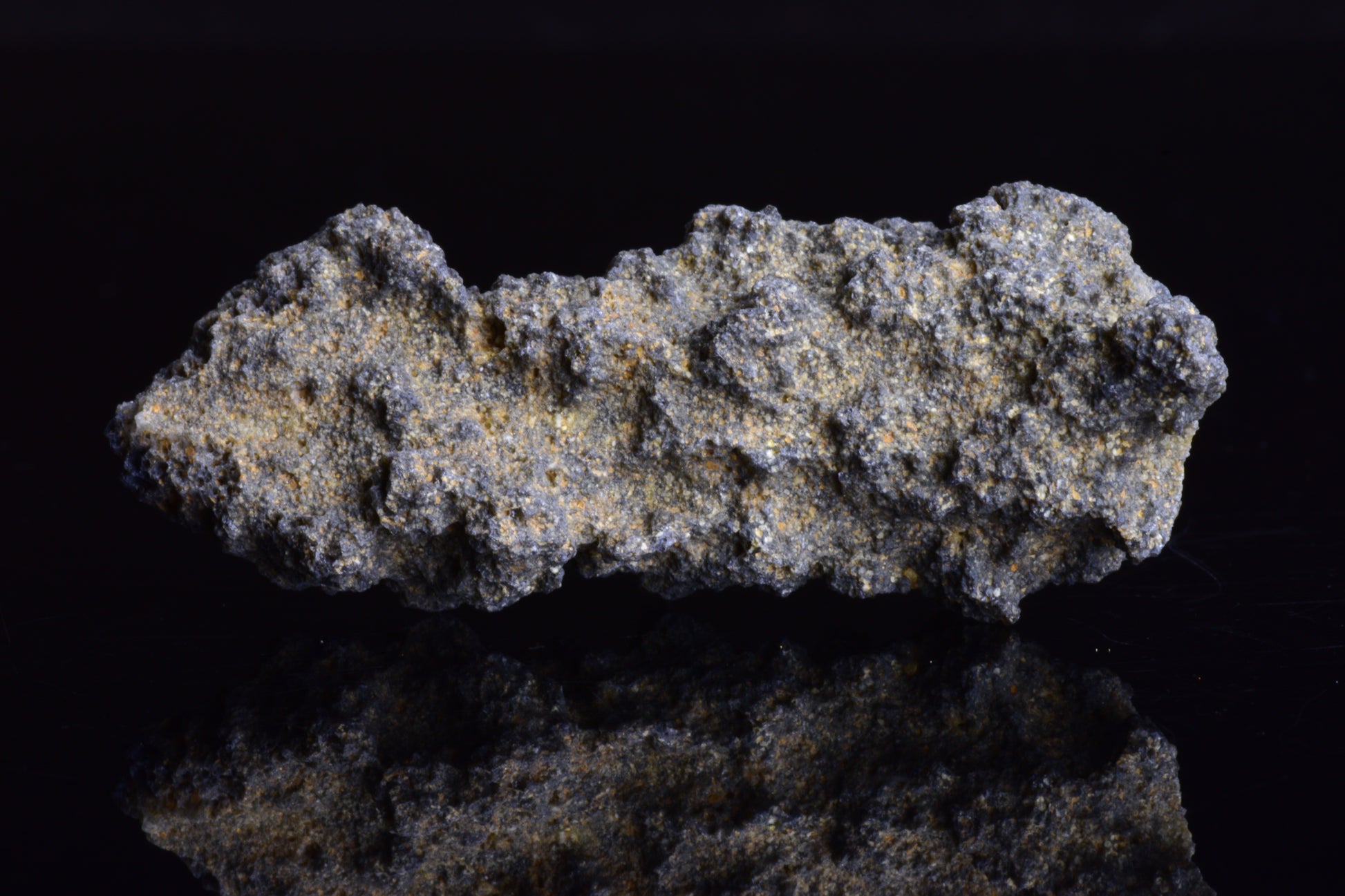 Fulgurite lightning fused glass crystal from Sahara Desert, weighing 6.9 grams, by Buy Meteorite LLC, showcasing natural lightning fusion patterns.