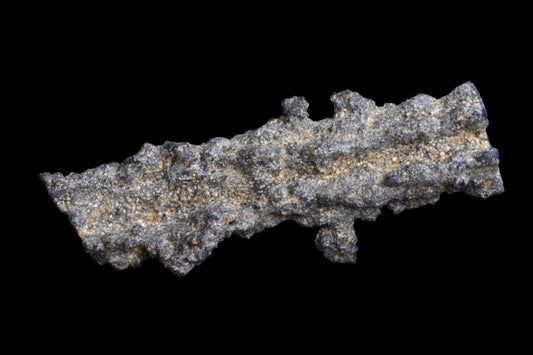 Fulgurite lightning fused glass crystal from Sahara Desert, weighing 4.6 grams, created by Buy Meteorite LLC.