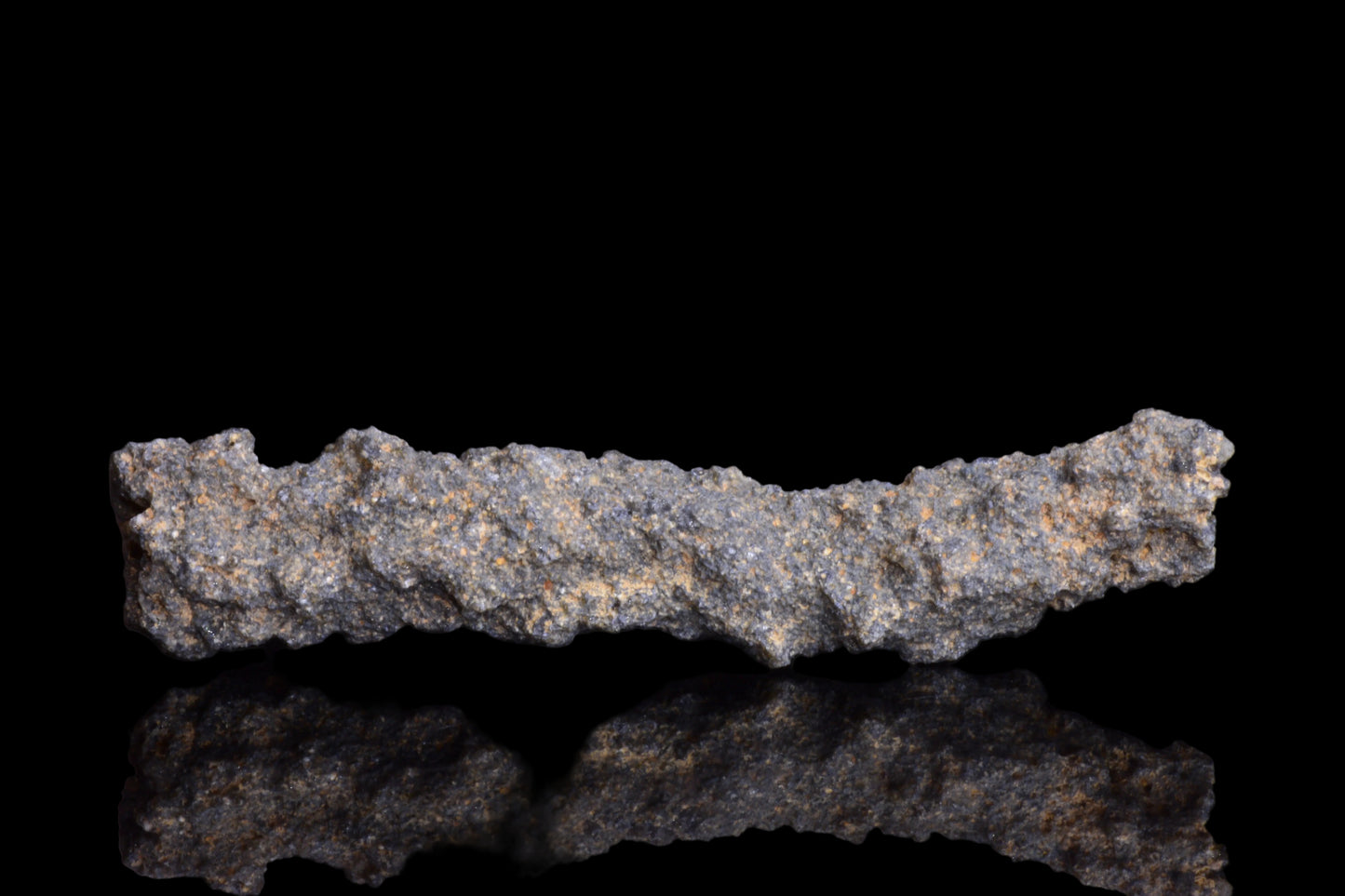 Fulgurite lightning fused glass crystal from Sahara Desert, weighing 3.1 grams, created by Buy Meteorite LLC.