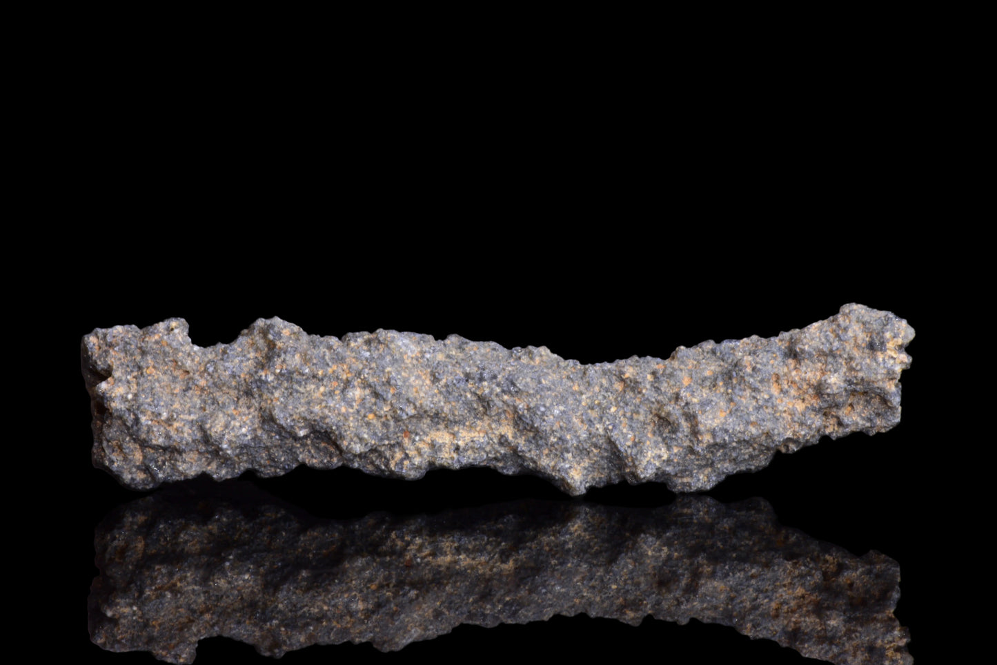 Fulgurite lightning-fused glass crystal from the Sahara Desert, weighing 3.1 grams, by Buy Meteorite LLC.