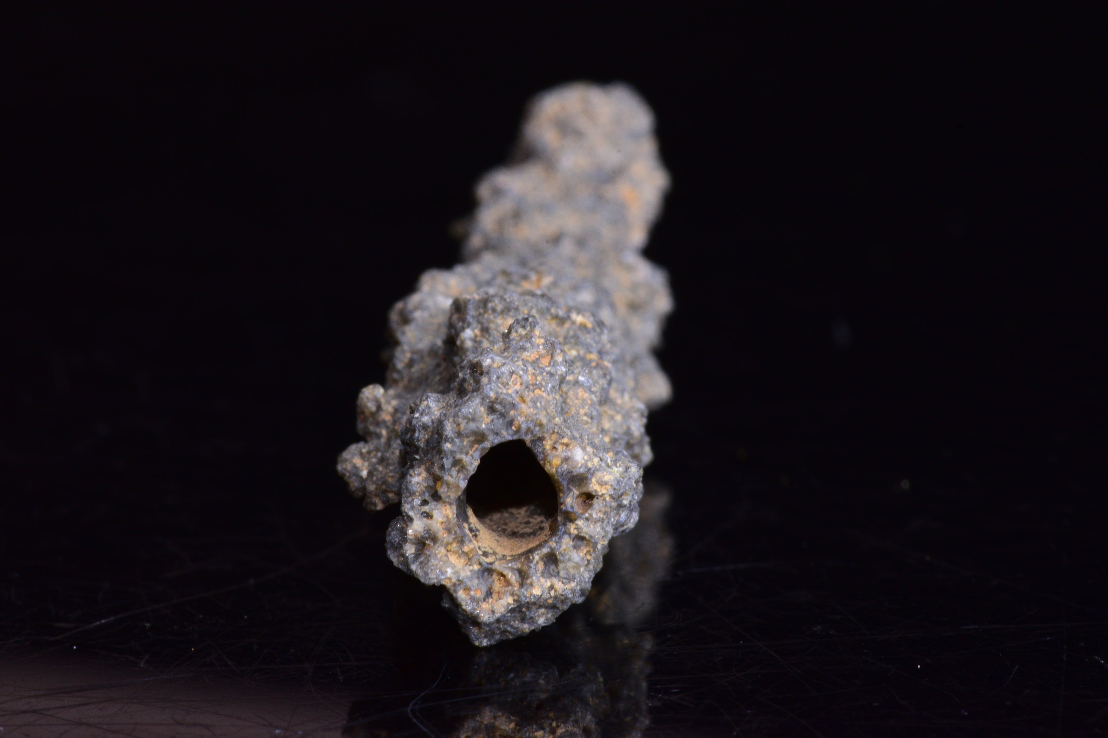 Lightning Fused Glass Fulgurite – Sahara Desert