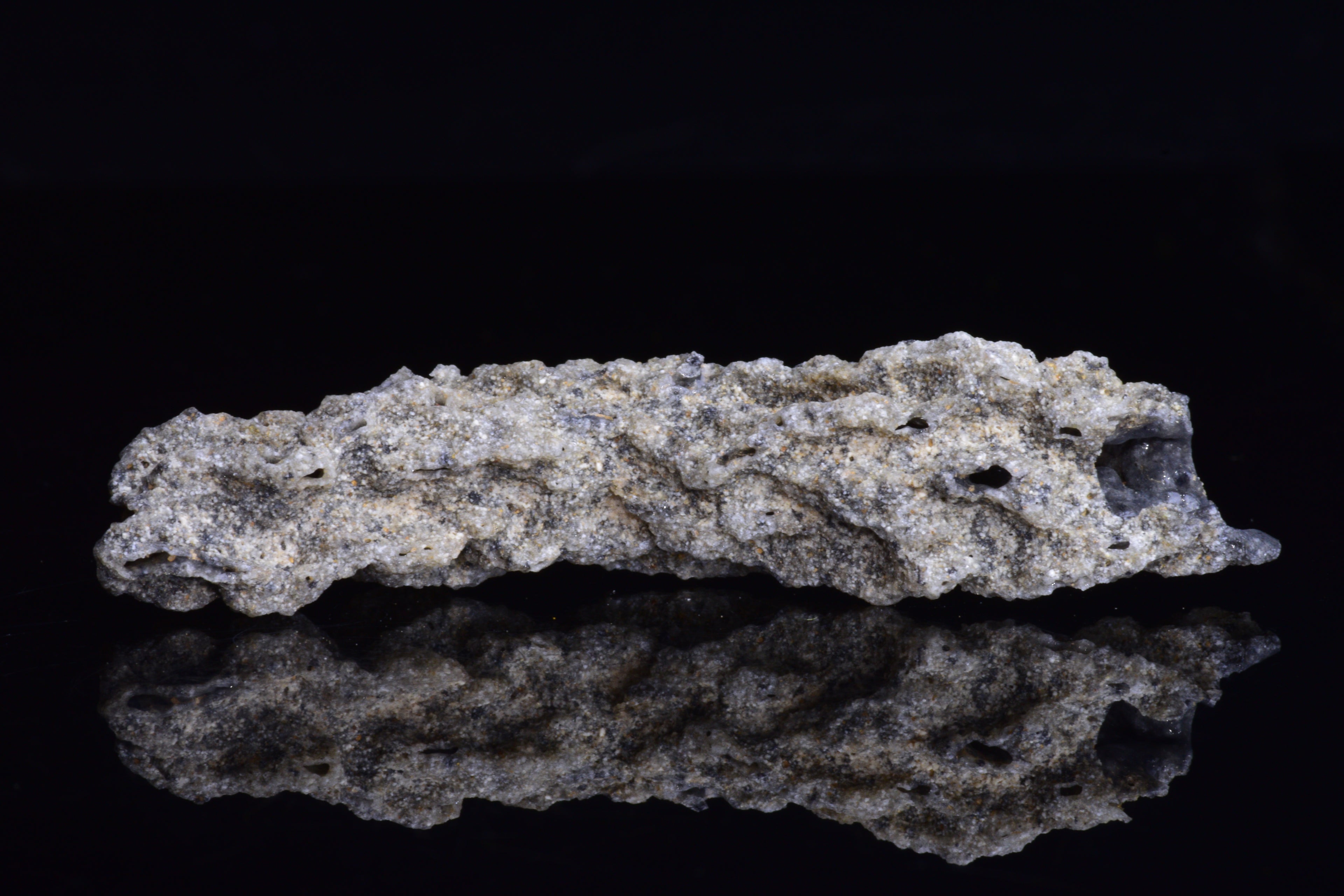 Lightning Fused Glass Fulgurite – Sahara Desert C