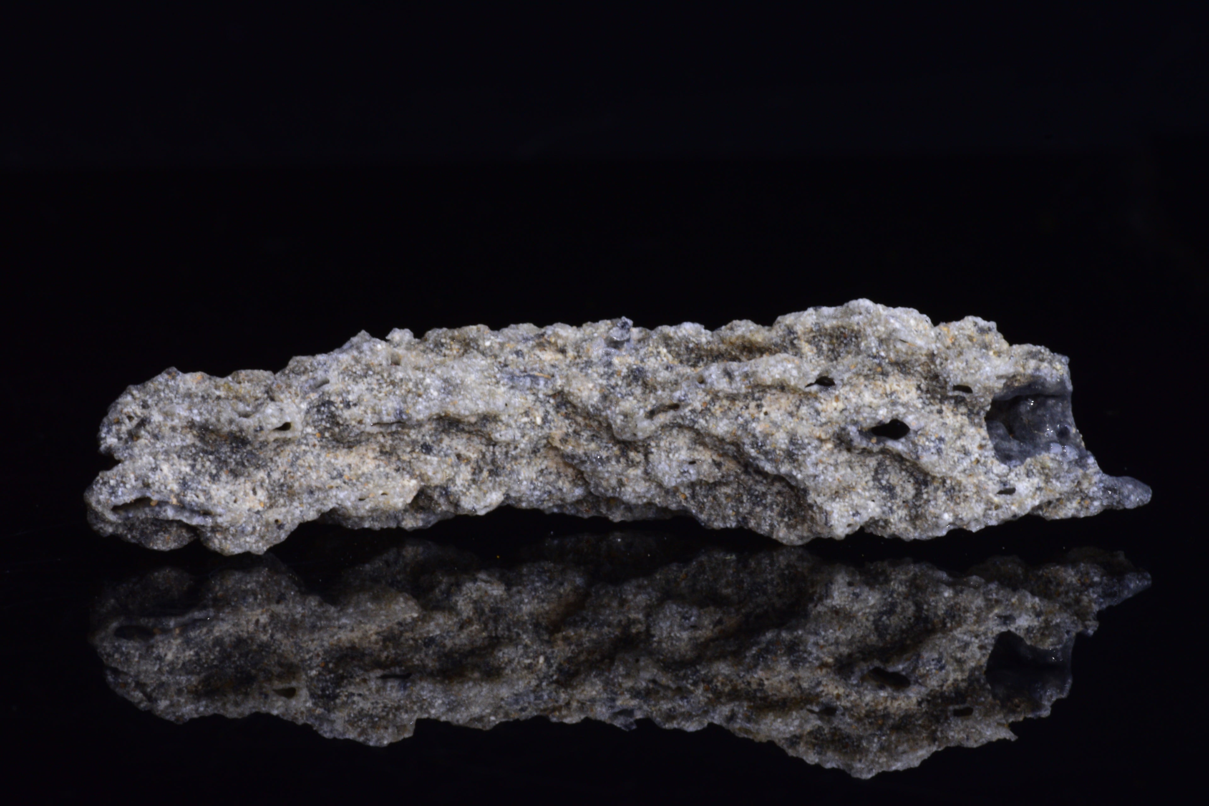 Lightning Fused Glass Fulgurite – Sahara Desert C