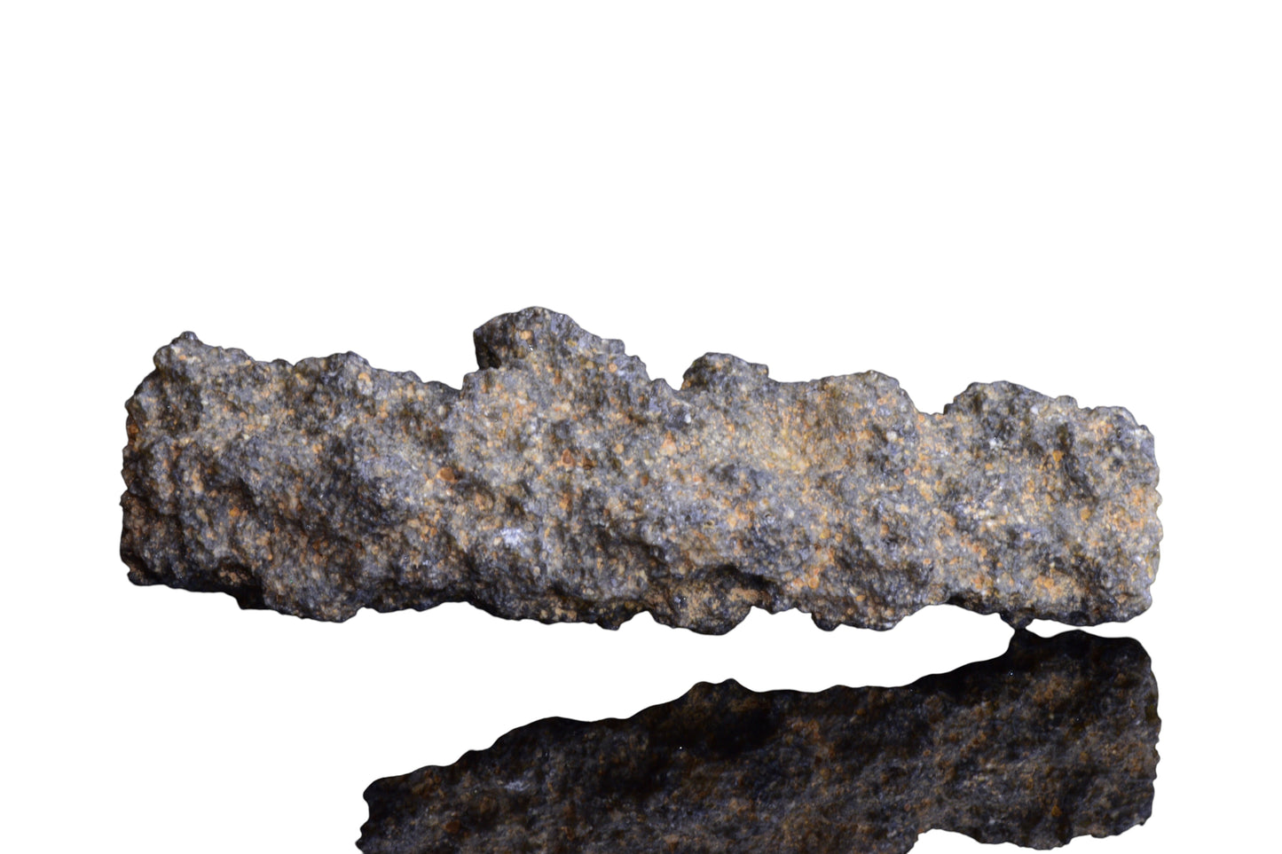 Fulgurite Lightning Fused Glass crystal from Sahara Desert, 2.5g, natural glass formation with lightning-inspired patterns.