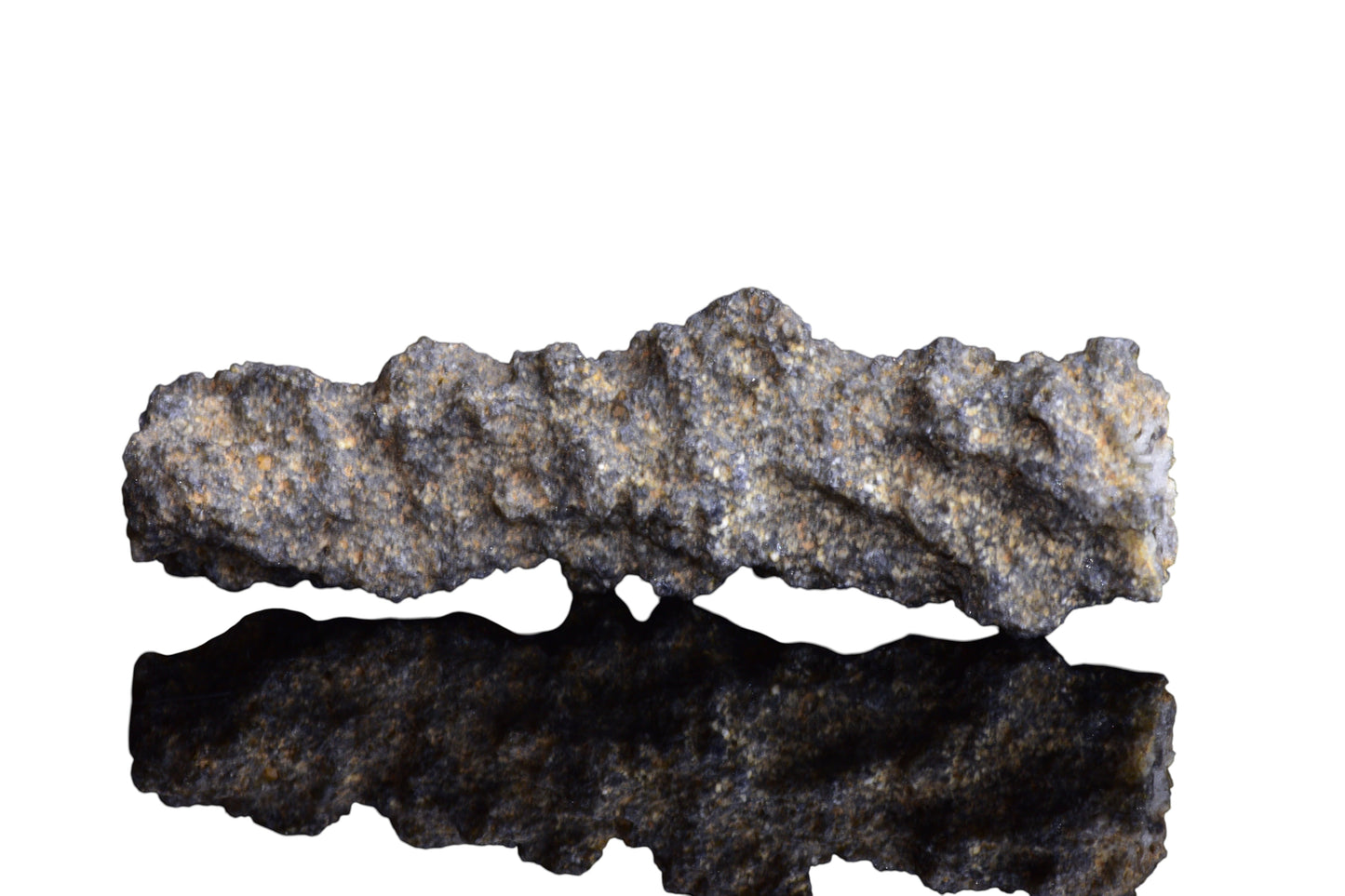 Fulgurite lightning-fused glass crystal from Sahara Desert, 2.5 grams, created by Buy Meteorite LLC, showcasing natural lightning strike patterns.