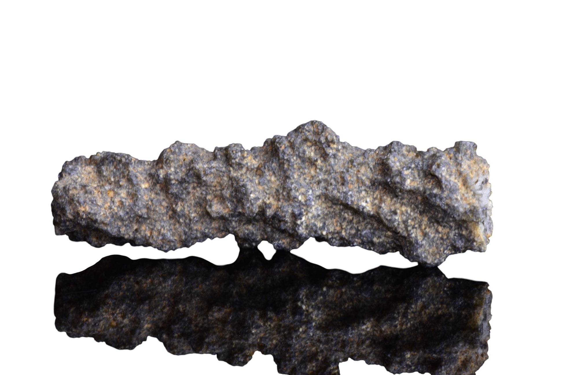 Fulgurite lightning-fused glass crystal from Sahara Desert, 2.5 grams, created by Buy Meteorite LLC, showcasing natural lightning strike patterns.