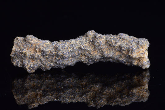 Fulgurite lightning fused glass crystal in desert-inspired Sahara color, crafted by Buy Meteorite LLC.