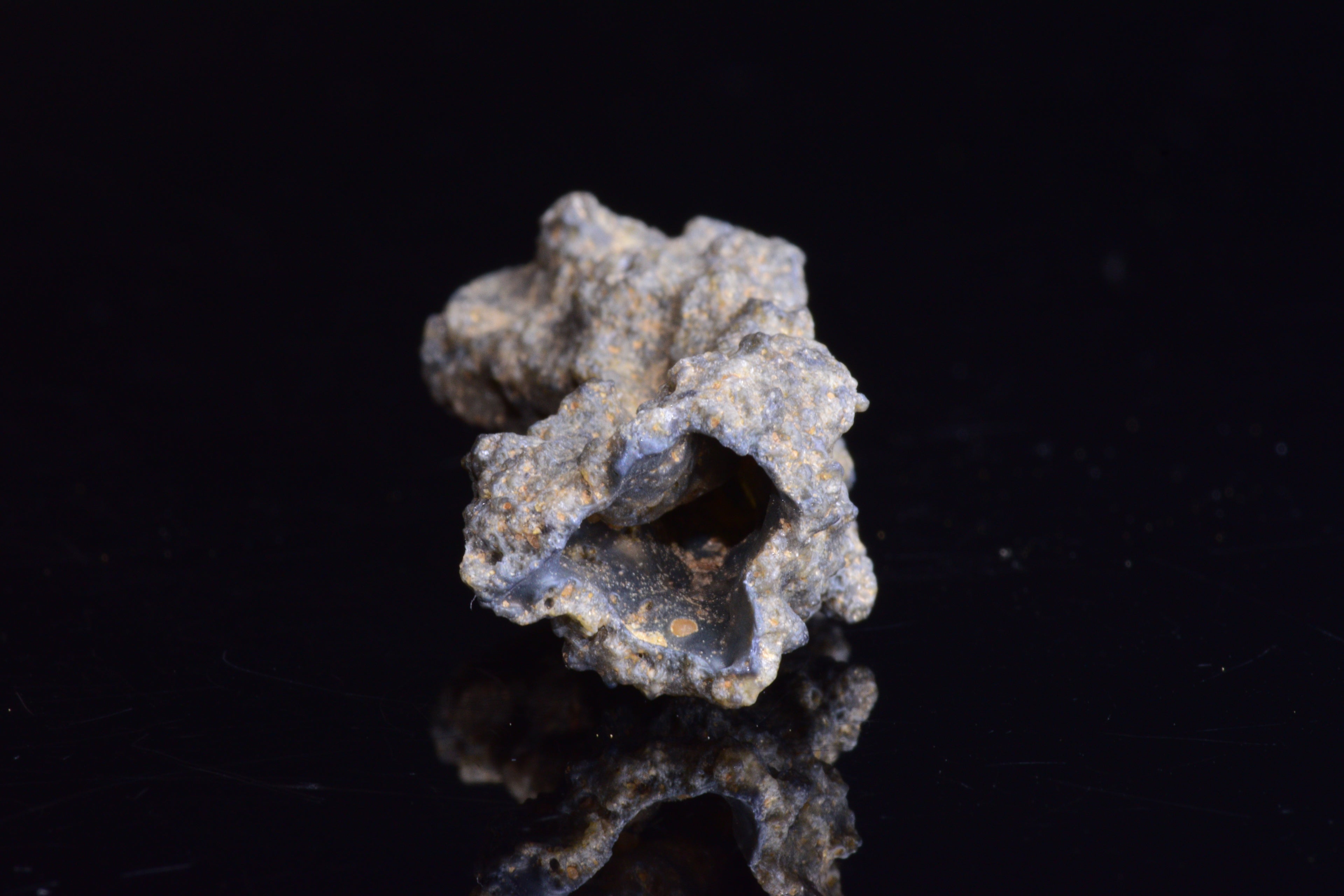 Lightning Fused Glass Fulgurite – Sahara Desert V