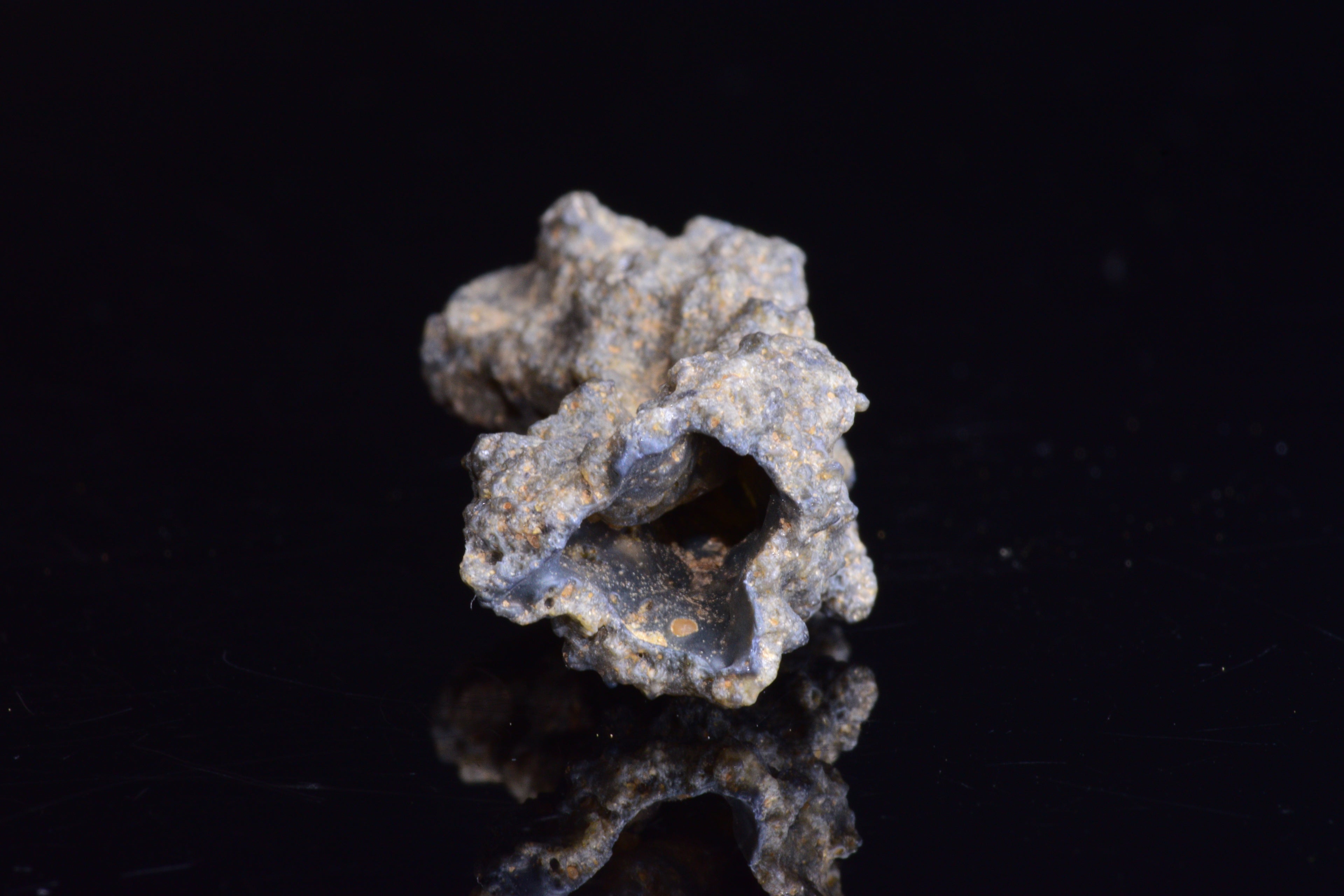 Lightning Fused Glass Fulgurite – Sahara Desert V