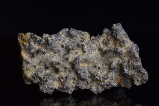Fulgurite lightning-fused glass crystal from Sahara Desert, weighs 4.8 grams, with vibrant, natural lightning patterns.