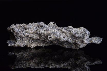 Fulgurite lightning fused glass crystal from Sahara Desert, 2.9 grams, natural mineral specimen by Buy Meteorite LLC.