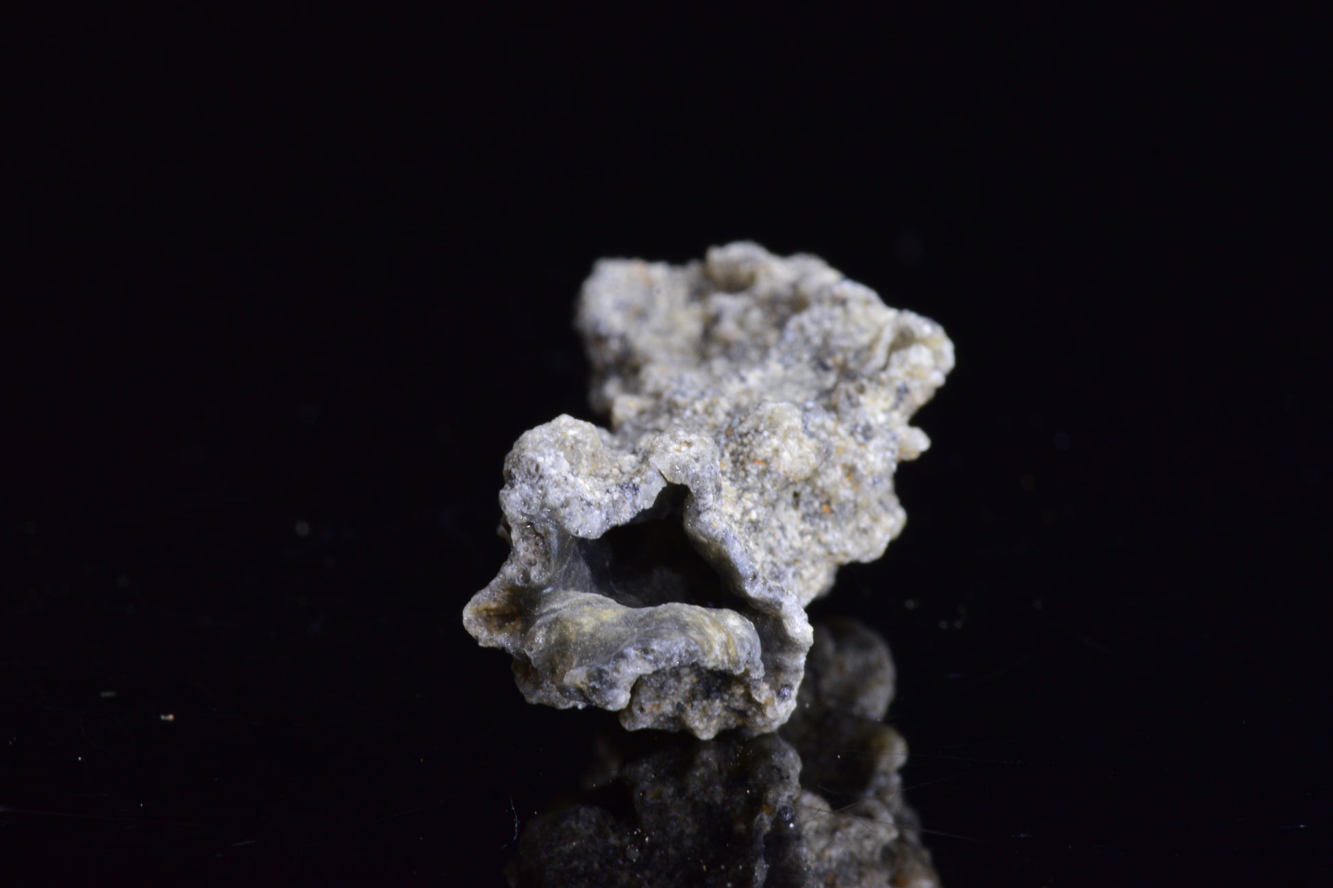 Fulgurite lightning fused glass crystal from Sahara Desert, 2.9 grams, crafted by Buy Meteorite LLC.