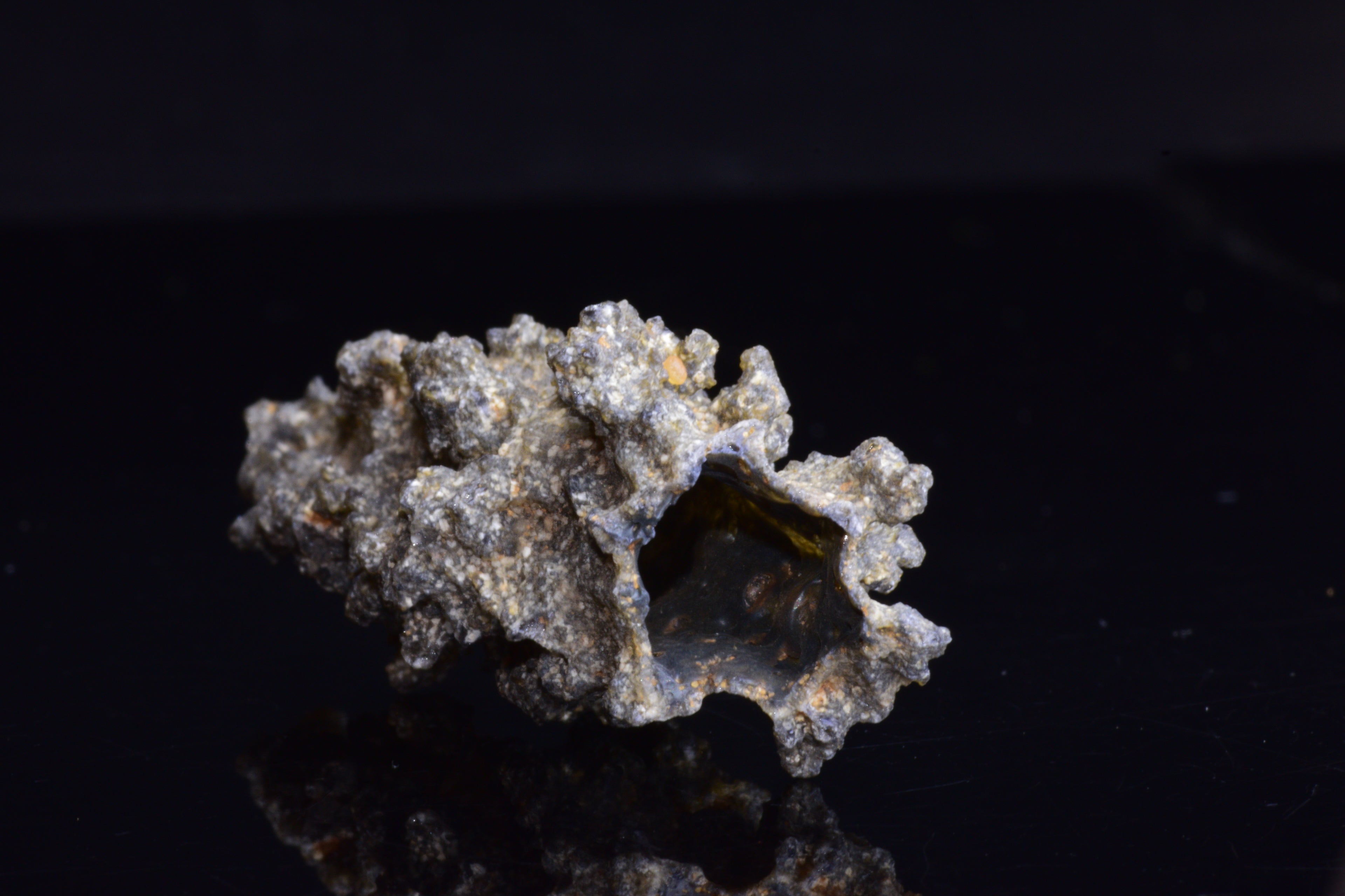 Lightning Fused Glass Fulgurite – Sahara Desert V