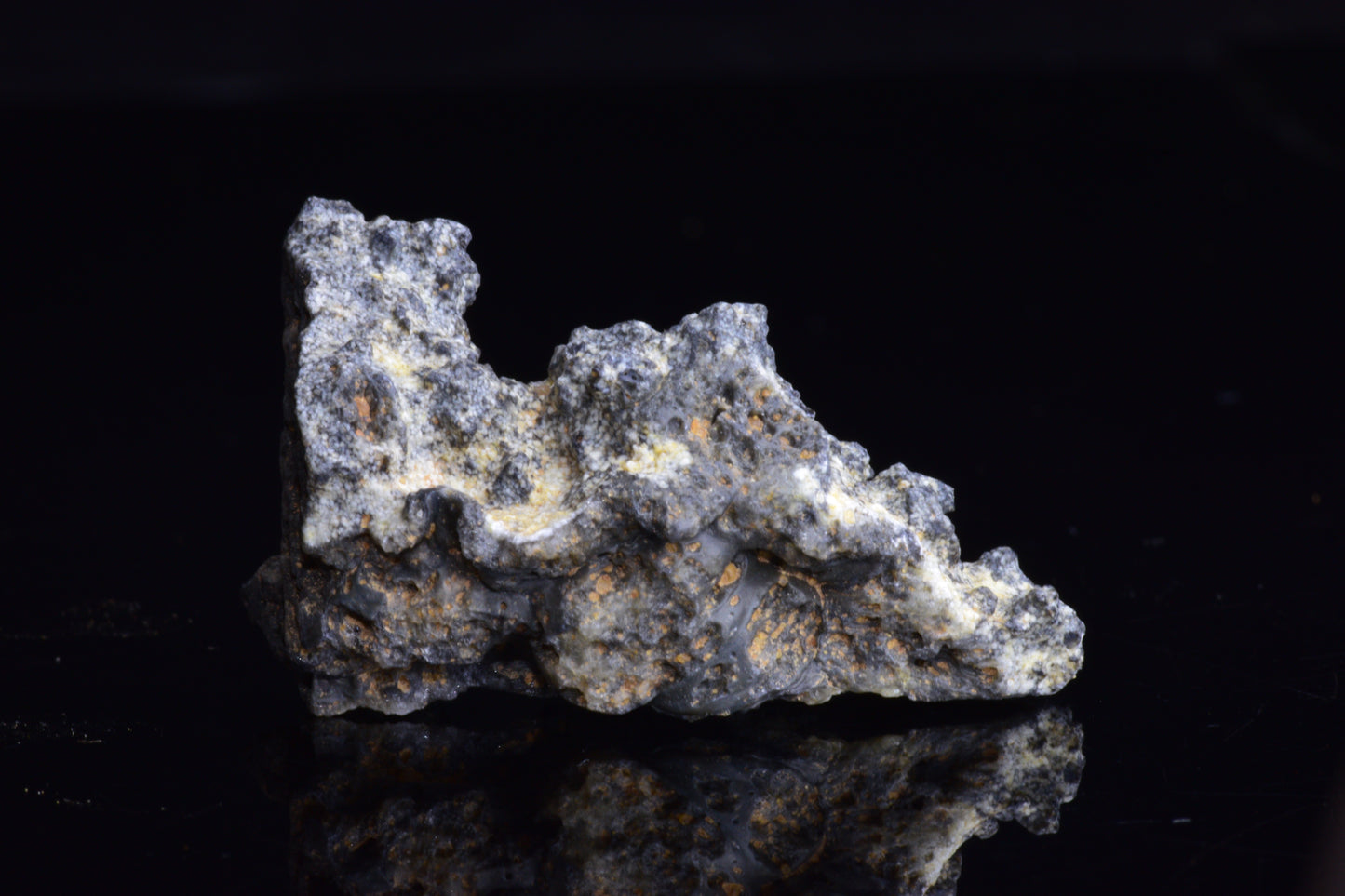 Fulgurite lightning fused glass crystal from Sahara Desert, weighs 8.1 grams, by Buy Meteorite LLC, showing a unique lightning strike pattern.
