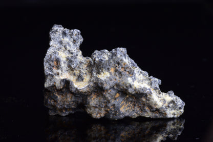 Fulgurite lightning fused glass crystal from Sahara Desert, weighing 8.1 grams, showcasing natural lightning-fused glass formation.