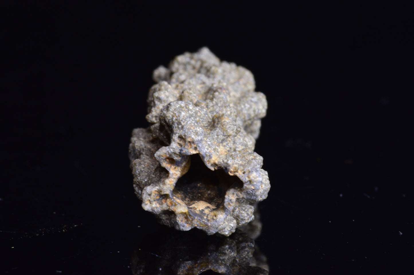 Lightning Fused Glass Fulgurite – Sahara Desert N