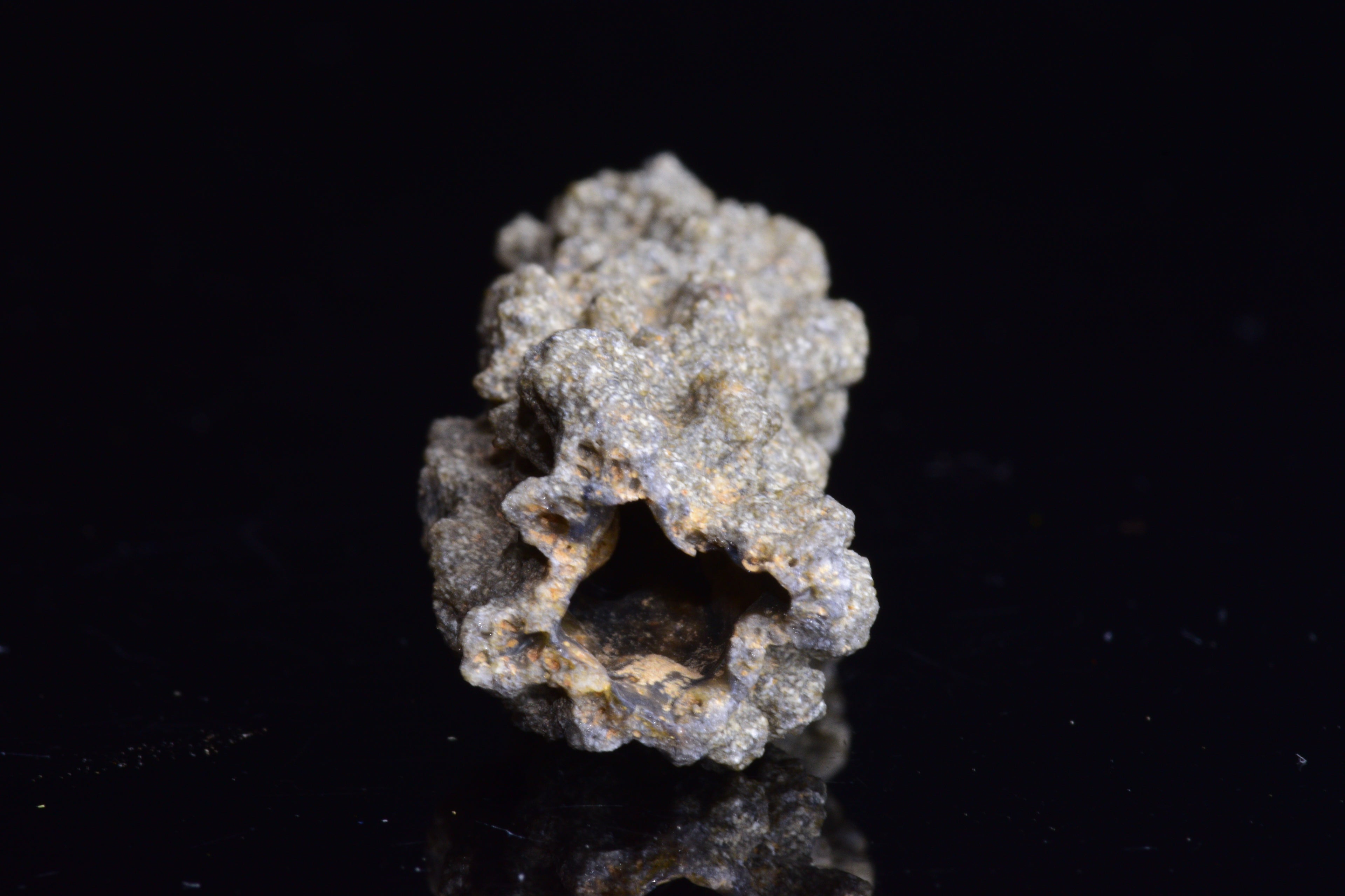 Lightning Fused Glass Fulgurite – Sahara Desert N