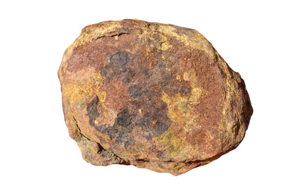 Al Haggounia 001 EL chondrite impact melt rock – flat face view