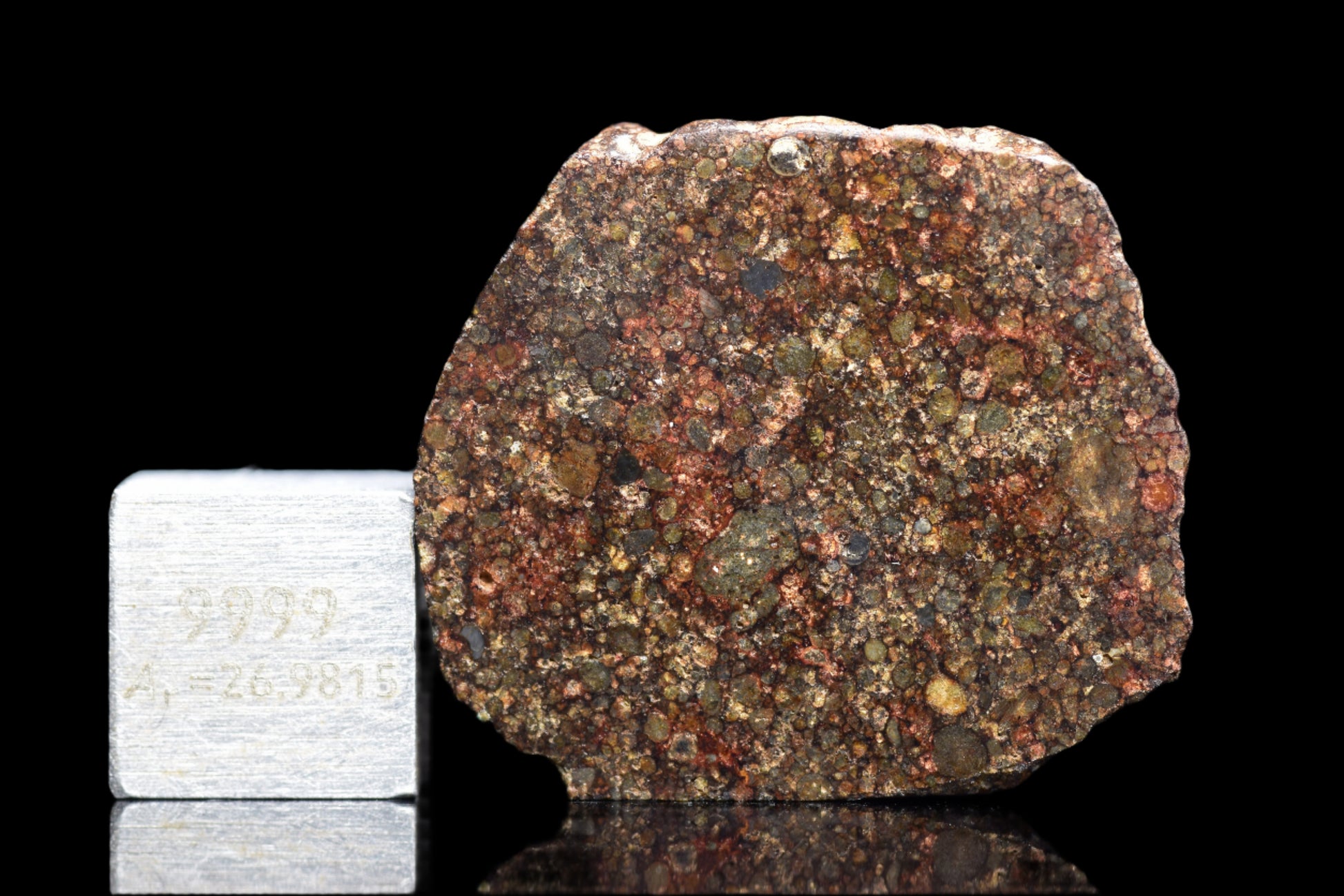 NWA 12341 L3 meteorite fragment weighing 4.5 grams, showcasing a rocky, extraterrestrial surface with dark fusion crust and mineral inclusions.