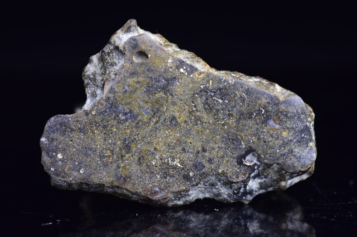 NWA 12344 Eucrite Meteorite Slice– For Sale 5