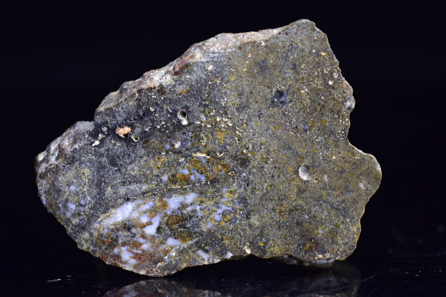 NWA 12344 Eucrite Meteorite Slice– For Sale 5