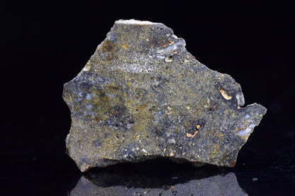 NWA 12344 Eucrite Meteorite Slice– For Sale VV