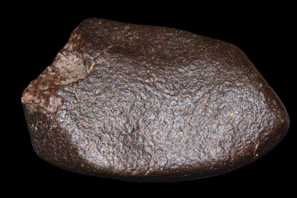 NWA 14003 H4 meteorite from Buy Meteorite, LLC, showing a dark, irregular asteroid fragment with a rough surface.