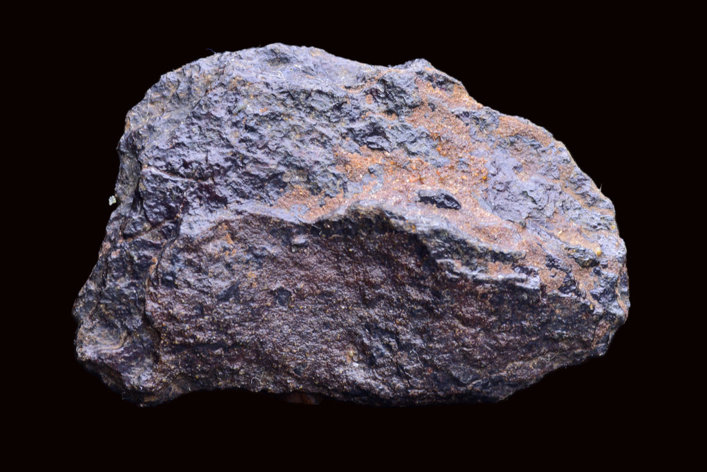 NWA 14867 Mesosiderite Meteorite Endcut Slice