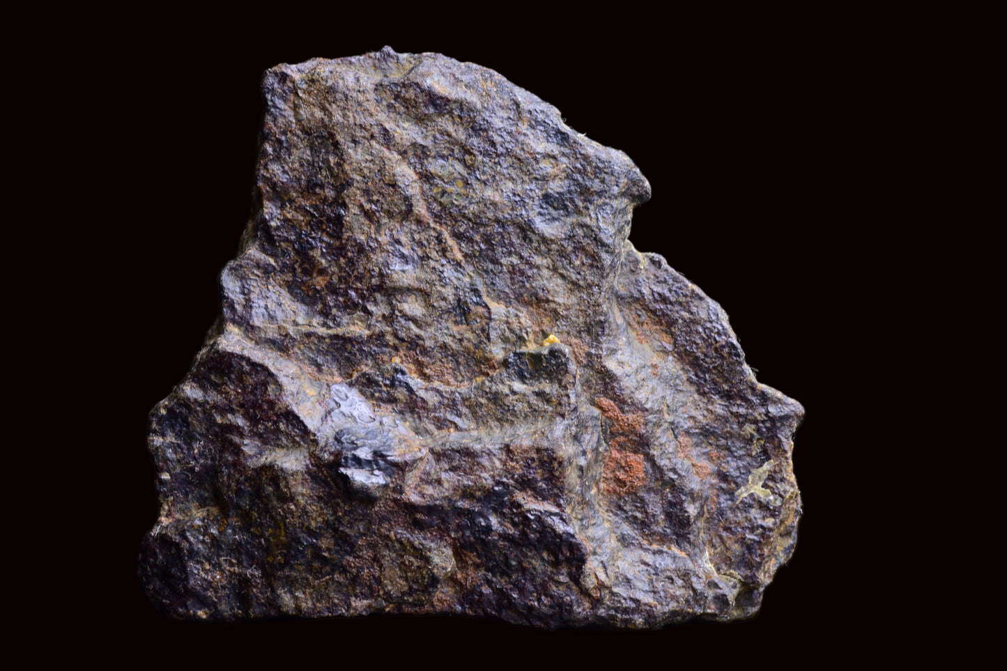 NWA 14867 Mesosiderite Meteorite Endcut Slice 