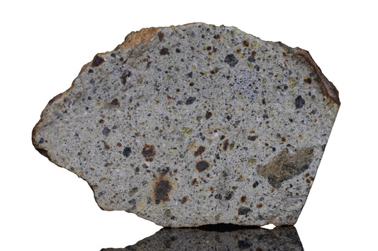 NWA 14868 Diogenite Meteorite – Polymict HED Achondrite end cut