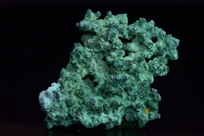 Natural copper crystal specimen from Morocco, showcasing vibrant metallic luster and unique mineral formations.