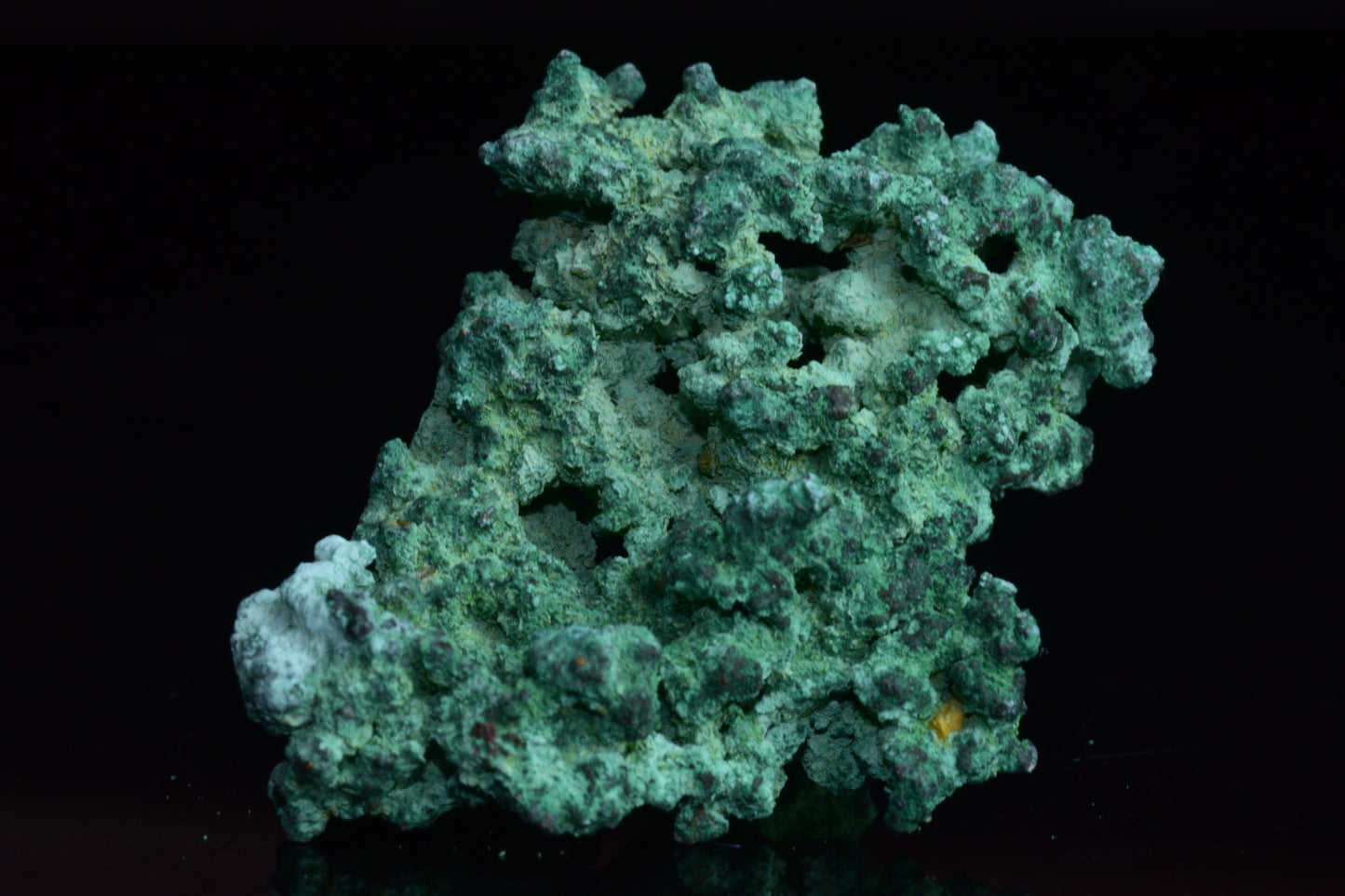 Natural copper crystal specimen from Morocco, 12.7g, with vibrant metallic luster and unique crystalline formation.