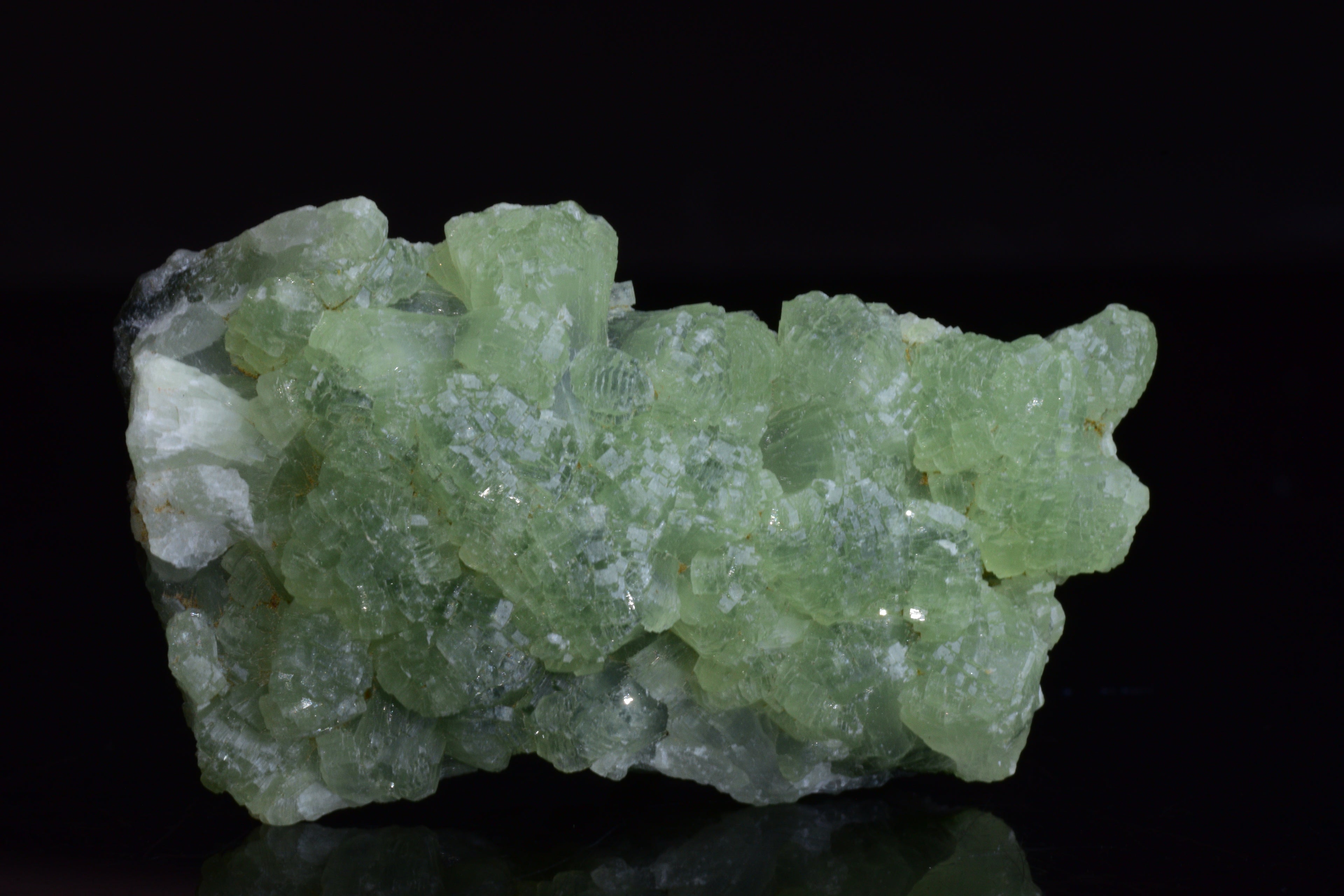 PREHNITE and ACTINOLITE – Boulemane, Morocco