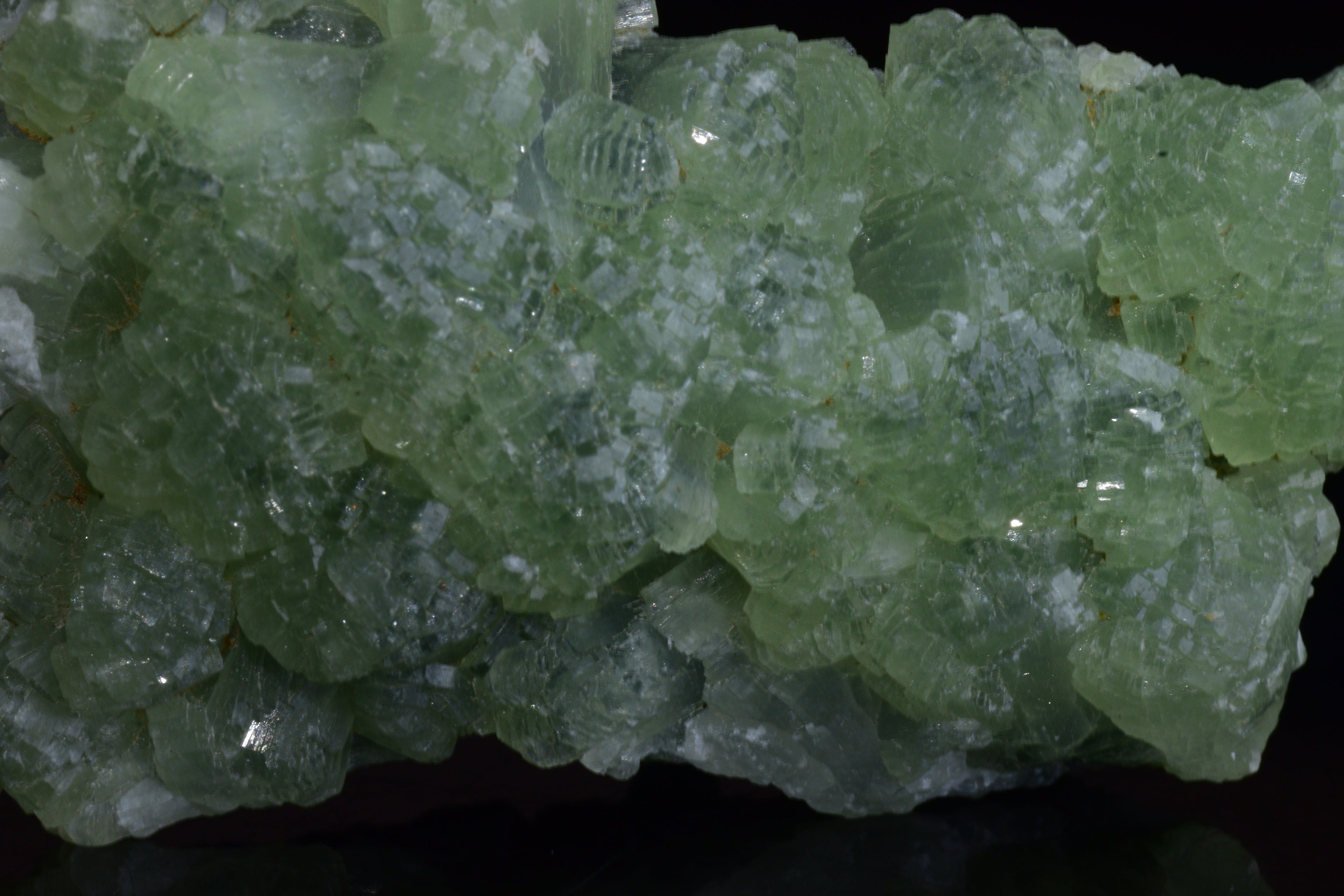 PREHNITE and ACTINOLITE – Boulemane, Morocco