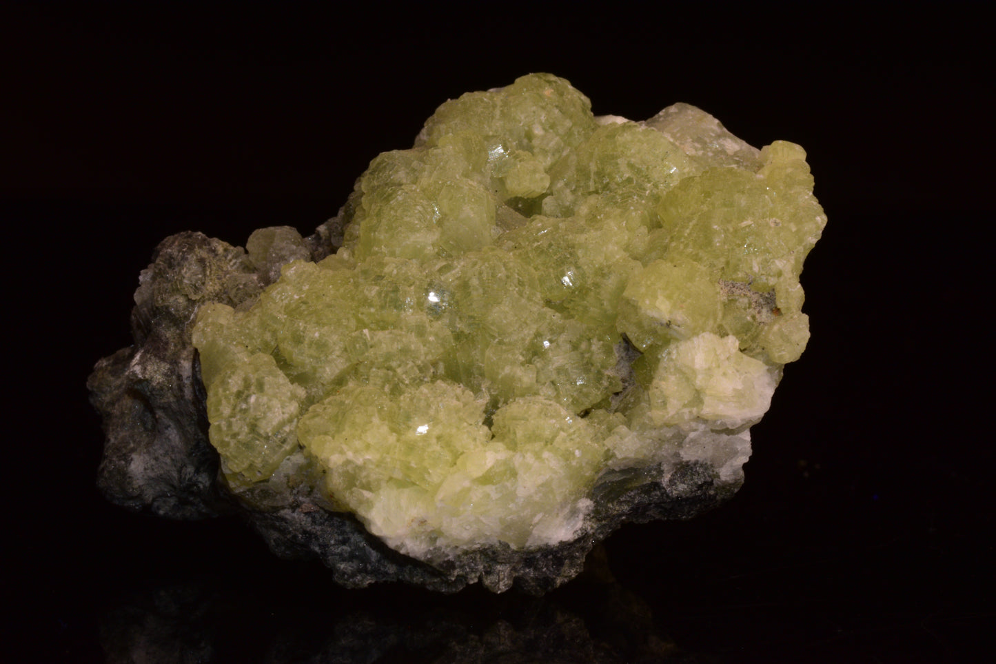PREHNITE and ACTINOLITE – Boulemane, Morocco