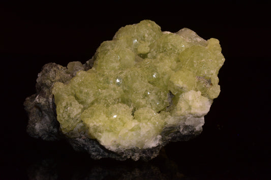 PREHNITE and ACTINOLITE – Boulemane, Morocco