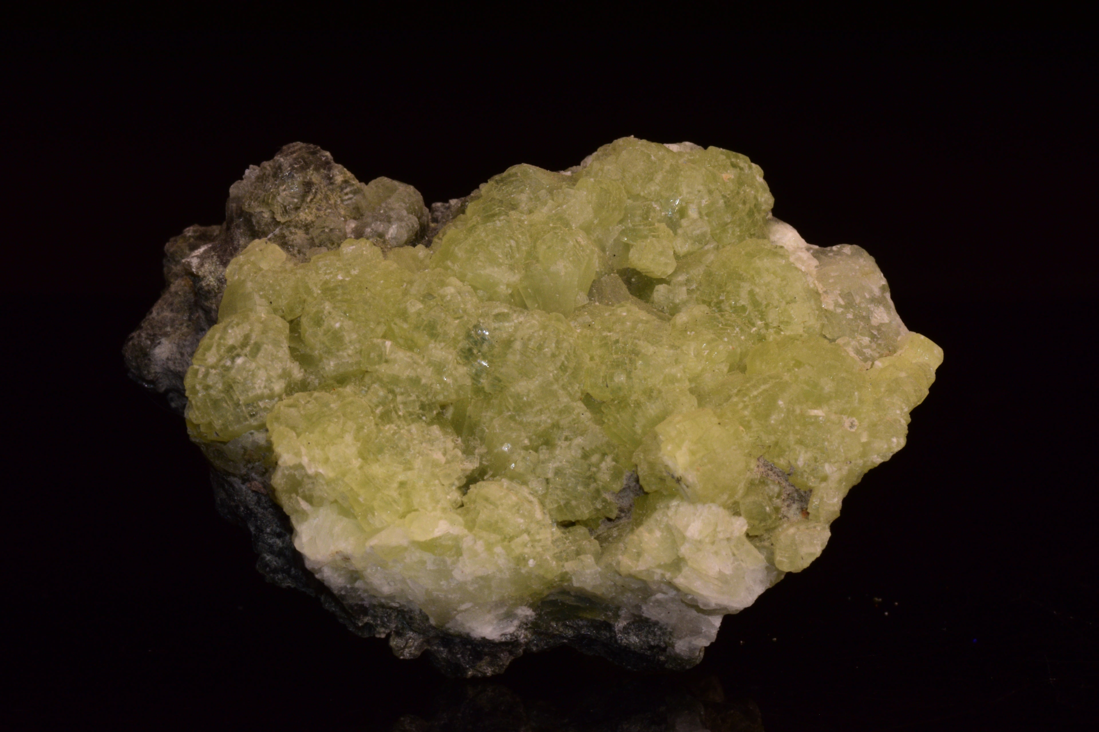 PREHNITE and ACTINOLITE – Boulemane, Morocco
