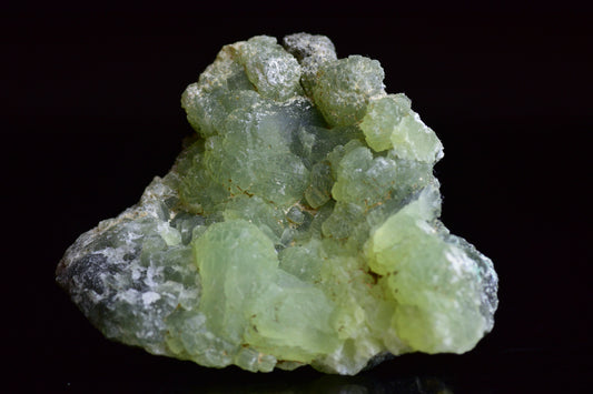 PREHNITE and ACTINOLITE – Boulemane, Morocco BN