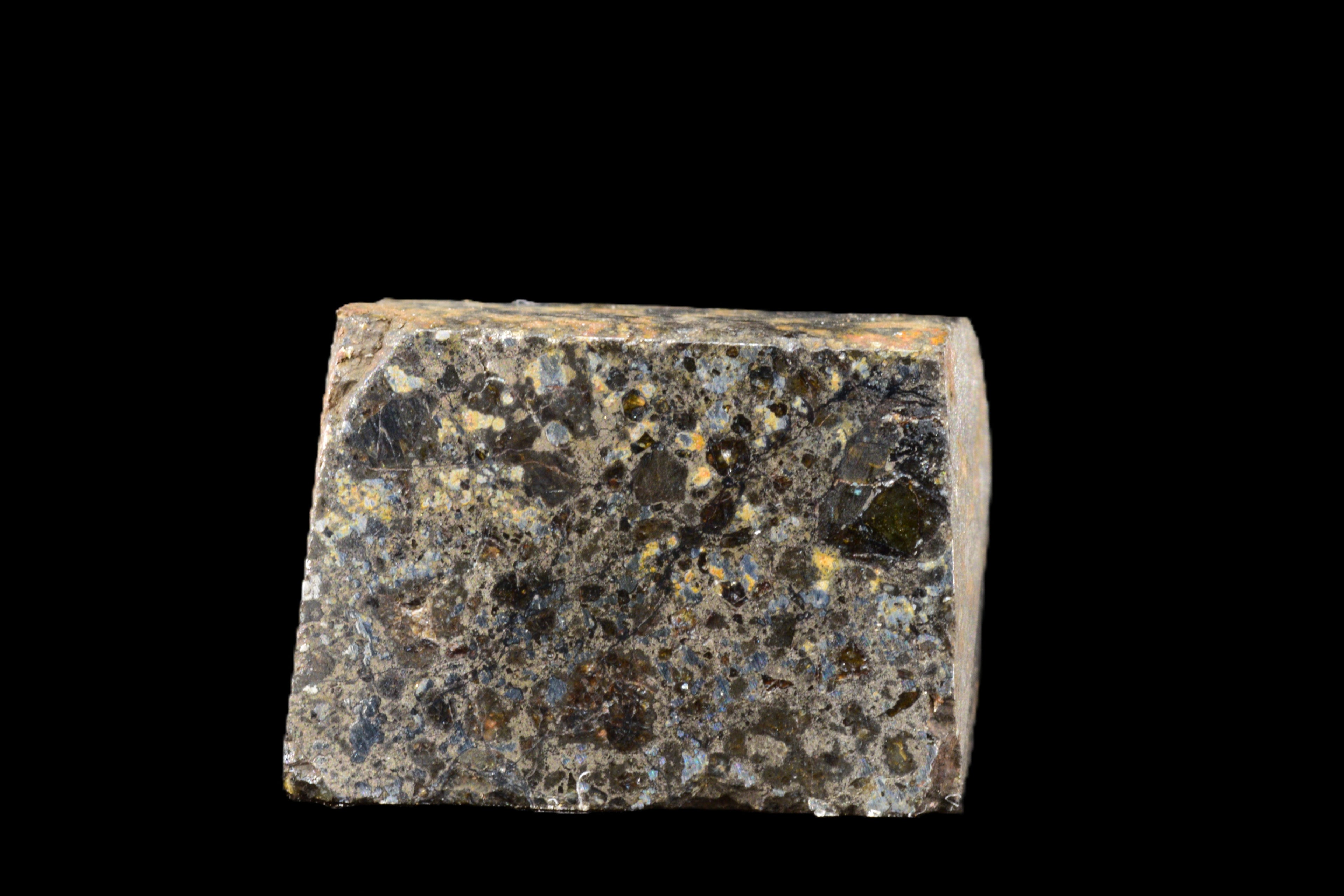Talsint Mesosiderite Meteorite Slice – 2.43 g