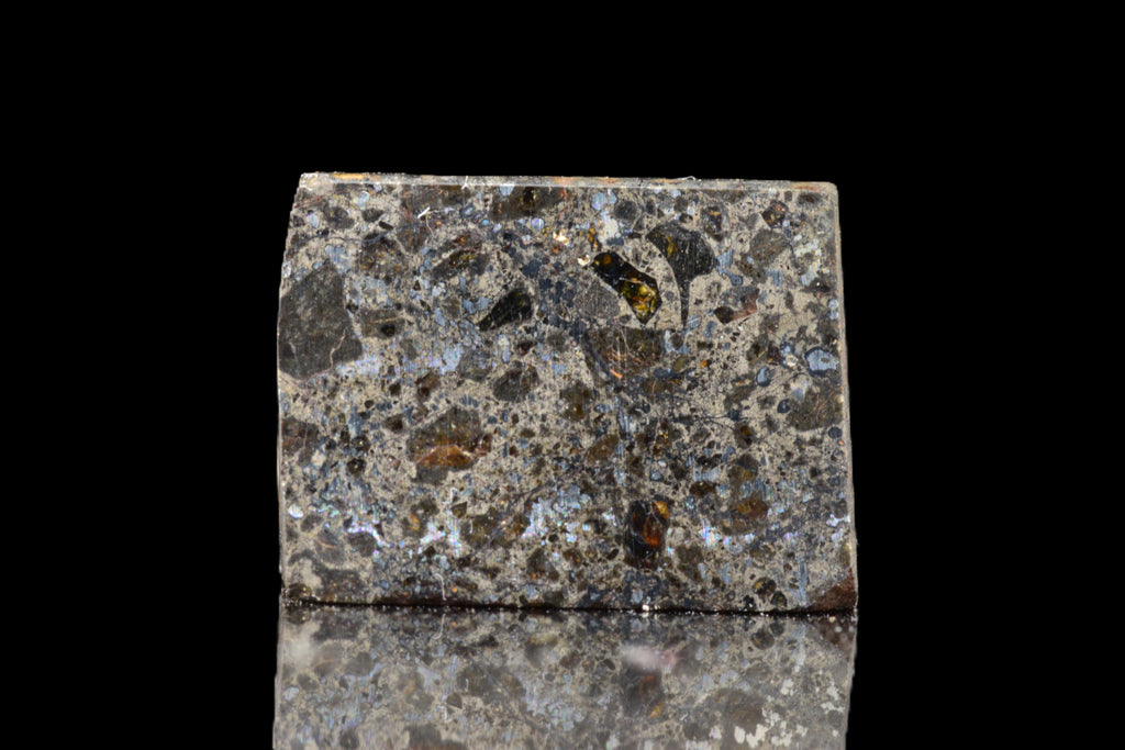 Talsint Mesosiderite Meteorite Slice – 2.43 g