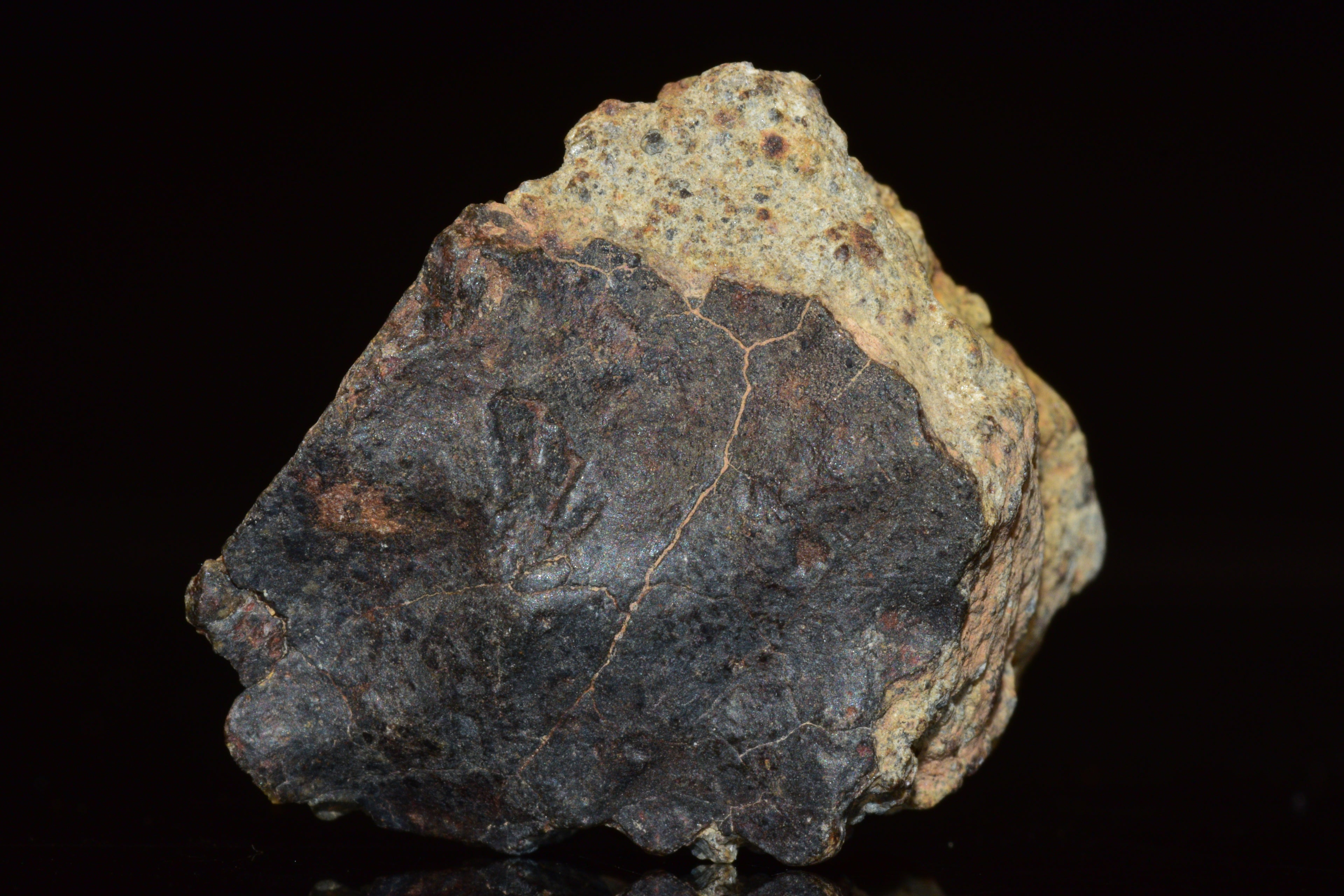 Unclassified Chondrite Meteorite Complete fragment