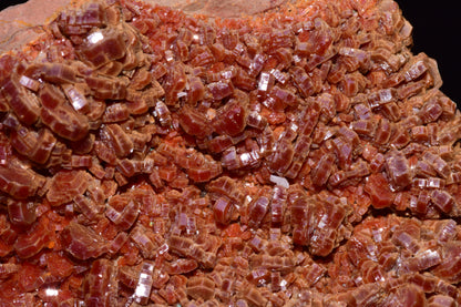 Vanadinite Crystal on Matrix – Moroccan Mineral Specimen