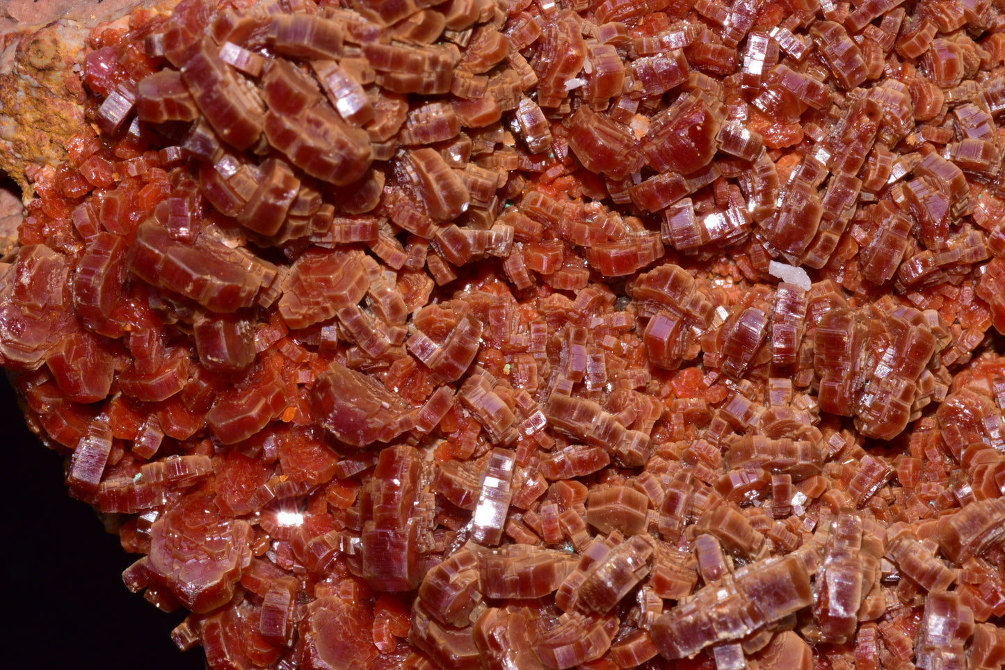 Vanadinite Crystal on Matrix – Moroccan Mineral Specimen