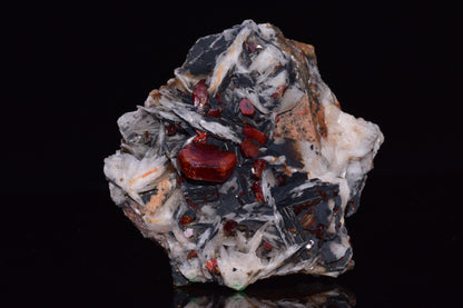 Vanadinite Crystal on Matrix – Moroccan Mineral Specimen