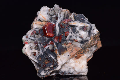 Vanadinite Crystal on Matrix – Moroccan Mineral Specimen