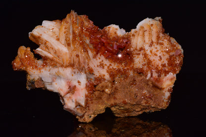 Vanadinite Crystal on Matrix – Moroccan Mineral Specimen