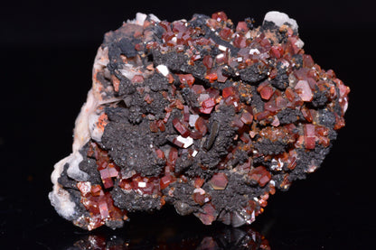 Vanadinite Crystal on Matrix – Moroccan Mineral Specimen