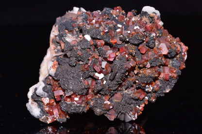 Vanadinite Crystal on Matrix – Moroccan Mineral Specimen