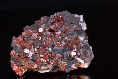 Vanadinite Crystal on Matrix – Moroccan Mineral Specimen